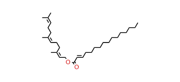 (Z,Z)-3,7,11-Trimethyl-2,6,10-dodecatrienyl hexadecenoate